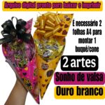 Arquivo digital Buquê Cone