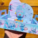 CAIXA CESTA STITCH