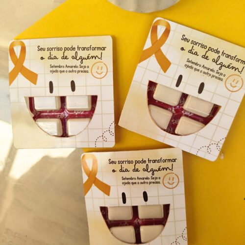Cards doces e mimos - Setembro Amarelo 2025