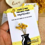 Arquivo digital _ Cartão com flores _ SETEMBRO AMARELO