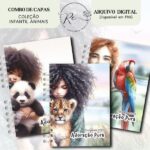 COMBO DIGITAL DE CAPAS INFANTIL PARA O CONGRESSO ADORAÇÃO PURA – COLEÇÃO ANIMAIS