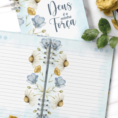 Arquivo Caderno Pautado Flores do Campo