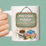 Arte Digital "Café é igual Professor, te prepara para a vida"