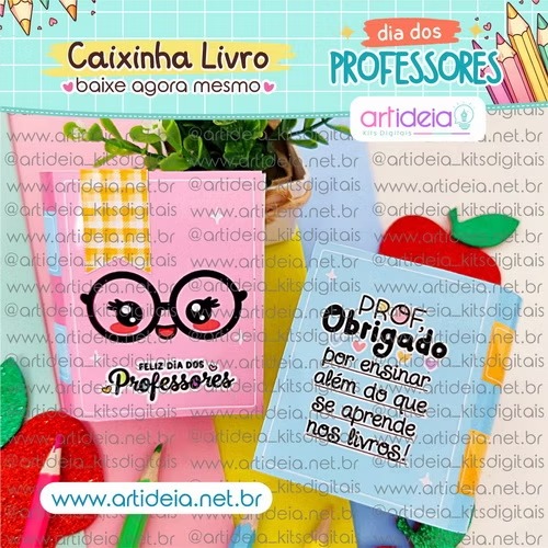 Arquivo Digital - Caixinha Livro #2 Dia dos Professores