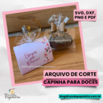 Capinha para doces - Arte não inclusa