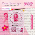 Arquivo Digital - Cartão Xuxinha Laço Outubro Rosa
