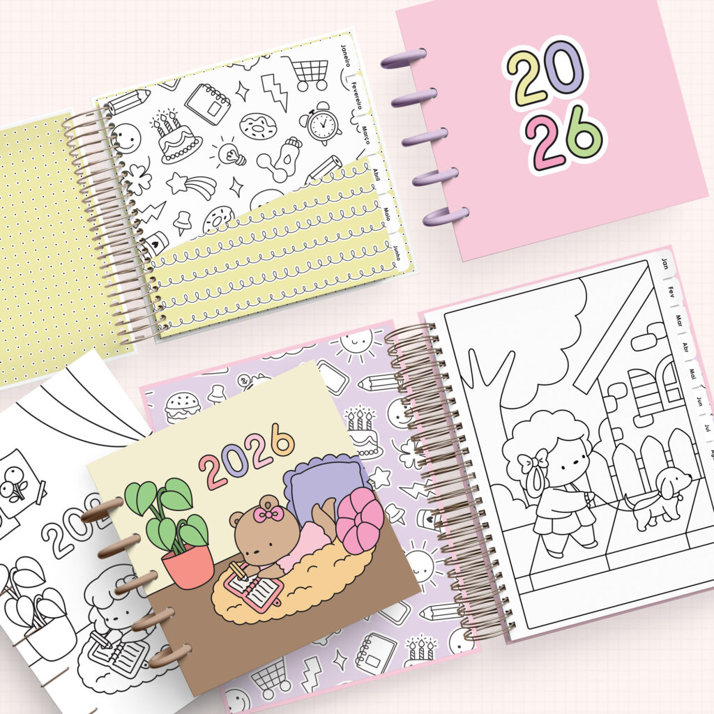 Coleção Agendas Color.me Rotinas - Imagem 1