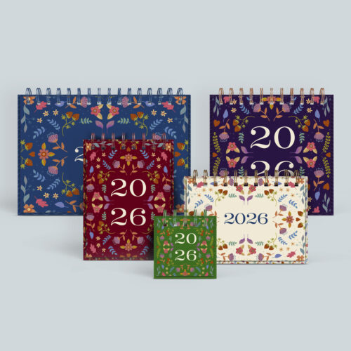 Coleção Flores da Noite 2026 – Calendário