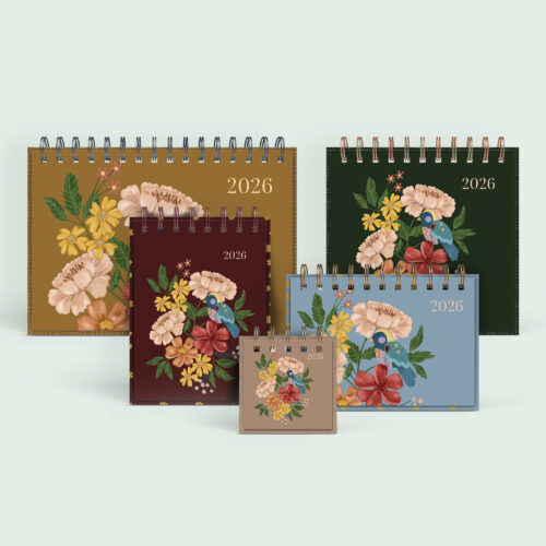 Coleção Flores de Outono 2026 – Calendário