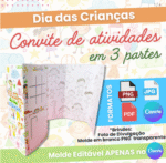 Convite de atividades - Molde