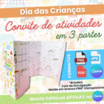 Convite de atividades - Molde