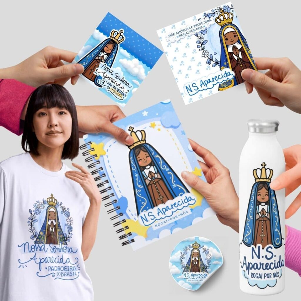 Mini Pack Digital Nossa Senhora Aparecida - Imagem 5