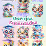 Kit Digital – Corujas Encantadas