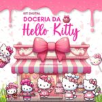 Kit Digital DOCERIA DA HELLO KITTY