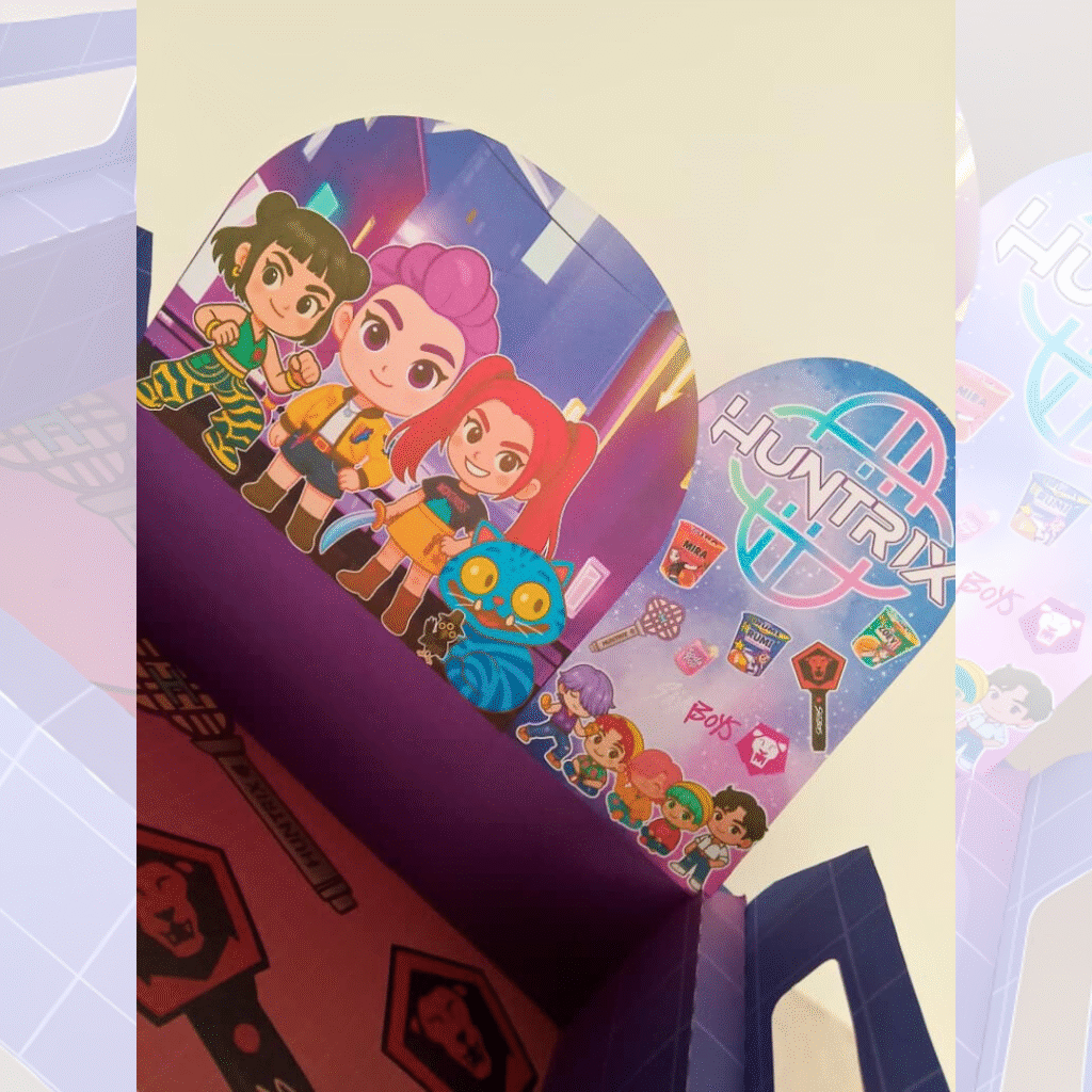 Arquivo Digital Caixa Cesta Guerreiras do K-POP - Imagem 2