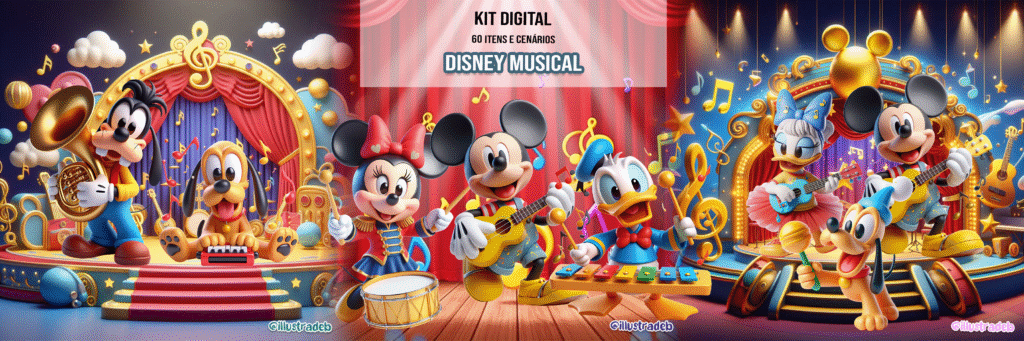 Kit Digital Disney Musical - Imagem 1