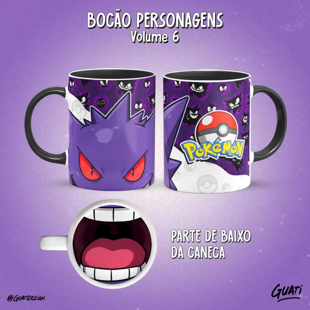 Artes Caneca Personagens Vol. 6 - Imagem 8