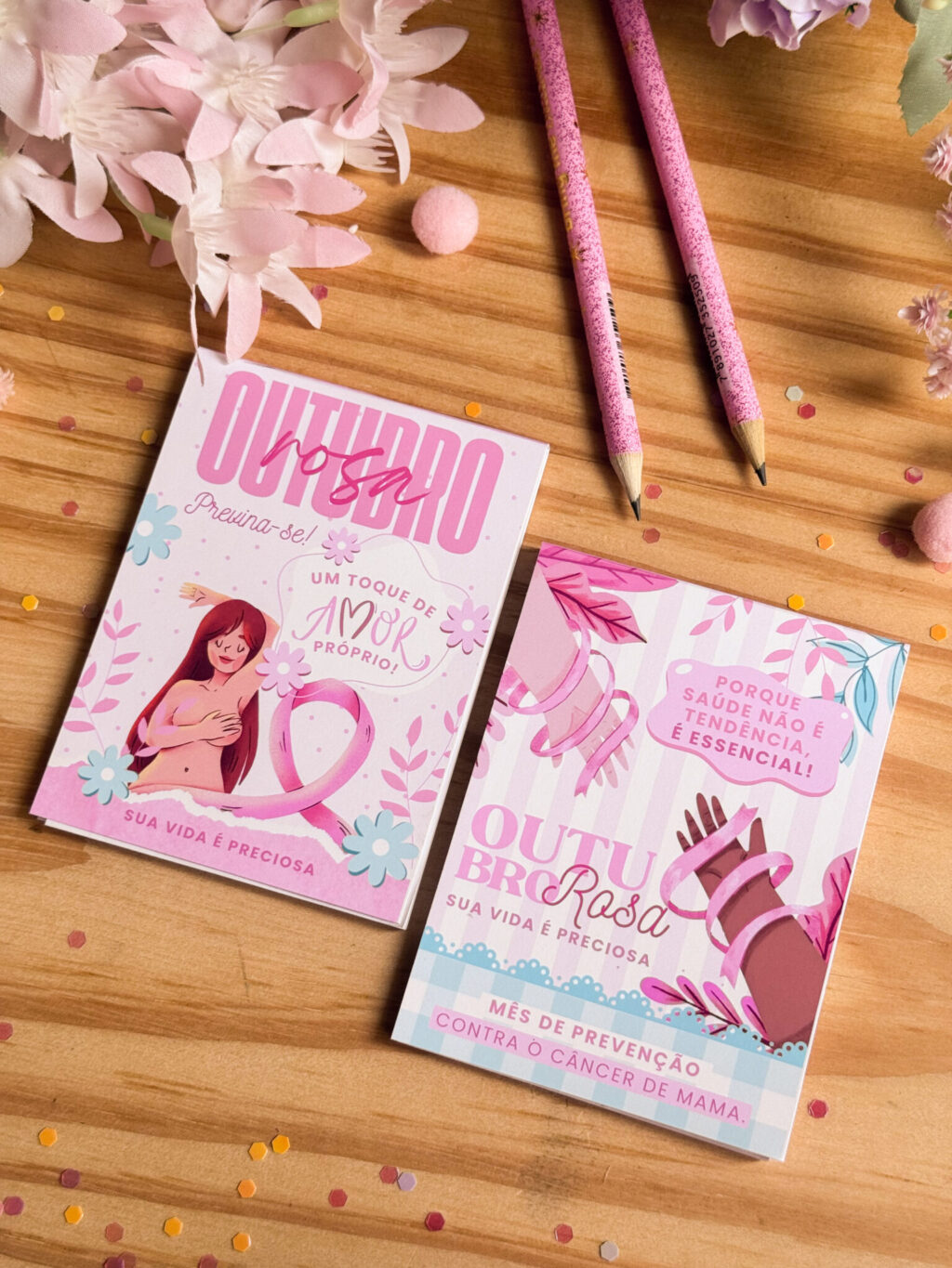 Coleção Digital OUTUBRO ROSA 2025 - Imagem 17