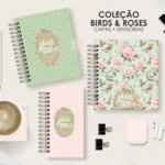 KIT BIRDS E ROSES | CAPAS+DIVISÓRIAS