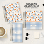 KIT ORGANGE BLUE | CAPAS + DIVISÓRIAS