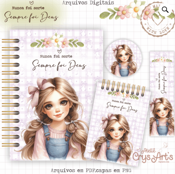 Kit Devocional Kit Encadernação Devocional - Imagem 1