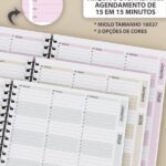 Arquivo Kit Agendamento Semanal 2026 de 15 em 15 minutos em 3 Cores