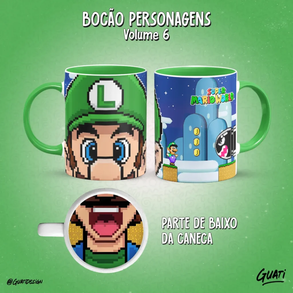 Artes Caneca Personagens Vol. 6 - Imagem 2