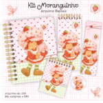 Kit Encadernação Moranguinho