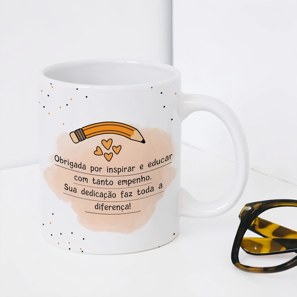 Obrigado Por Inspirar E Educar Com Tanto Empenho. Sua Dedicação Faz Toda A Diferença! Arte Digital "Obrigada por inspirar e educar com tanto empenho, sua dedicação faz toda a diferença!" - Imagem 1