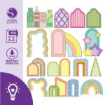 ARQUIVO DE CORTE PAINEL VARIADOS (STUDIO E SVG)