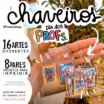 CHAVEIROS Professores (artes digitais)