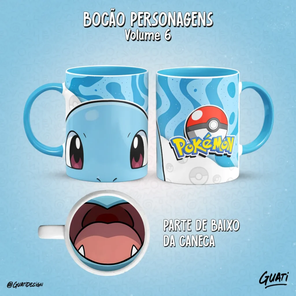 Artes Caneca Personagens Vol. 6 - Imagem 4