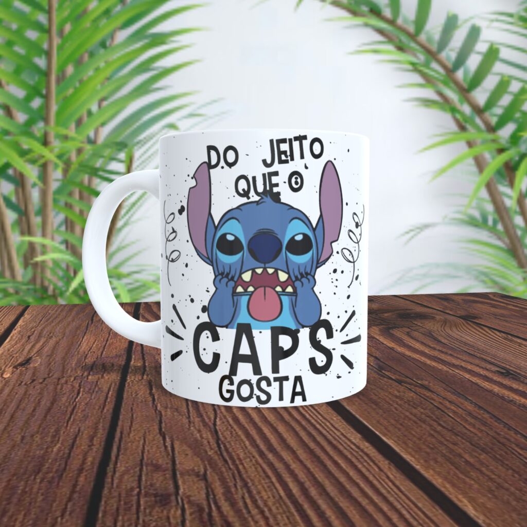 Arte Avulsa – Stitch CAPS - Imagem 1