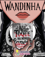 Artes Canecas Wandinha