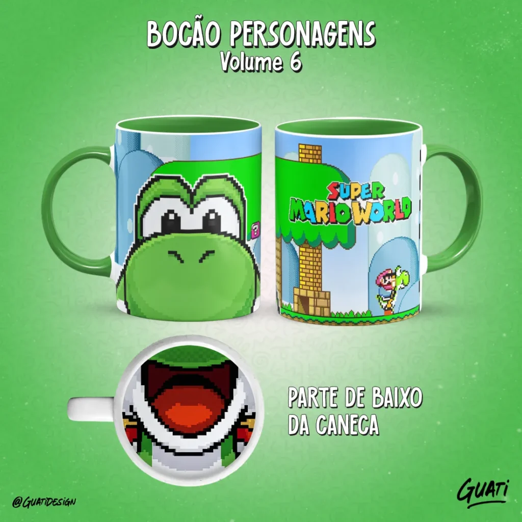 Artes Caneca Personagens Vol. 6 - Imagem 5