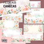 Fundos Florais para CANECAS - Imagem 2