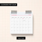 Arquivo digital – Calendário Pop Color 2026 - Imagem 10