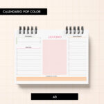 Arquivo digital – Calendário Pop Color 2026 - Imagem 8