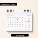 Arquivo digital – Calendário Pop Color 2026 - Imagem 7