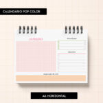 Arquivo digital – Calendário Pop Color 2026 - Imagem 6