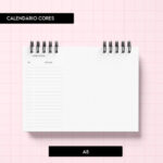 Arquivo digital – Calendário Cores 2026 - Imagem 2