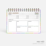 SUPER COMBO de Calendário de mesa para Colorir 2026 | Color.Me - Imagem 21