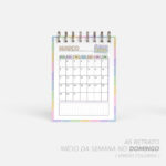 SUPER COMBO de Calendário de mesa para Colorir 2026 | Color.Me - Imagem 7