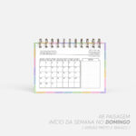 SUPER COMBO de Calendário de mesa para Colorir 2026 | Color.Me - Imagem 9
