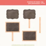 Kit Digital Quitandinha – Cliparts em aquarela - Imagem 7