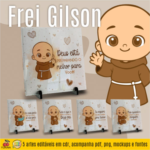 ESTAMPAS FREI GILSON AZULEJOS