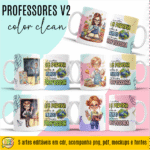 ESTAMPAS PROFESSORES COLOR CLEAN CANECAS