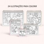 Capas e ilustrações Calendário Color.me | Momentos + Rotinas - Imagem 2