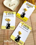 Arquivo digital _ Cartão com flores _ SETEMBRO AMARELO - Imagem 4