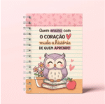 Kit Digital Caderno Anotações e plano semanal Professores - A5 - WIRE-O/ESPIRAL